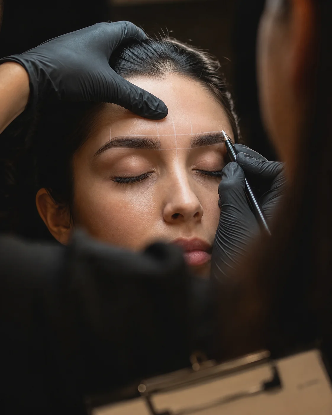 Editorial concept of precision brow mapping under focused competition review